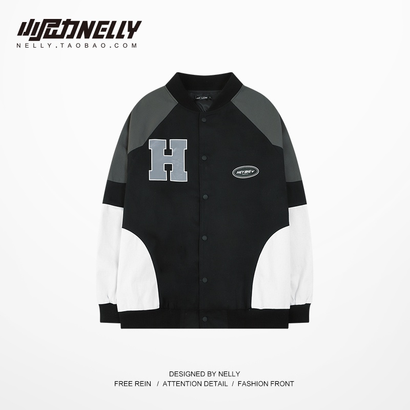 Áo khoác bóng chày Nelly Heybig - Smokin