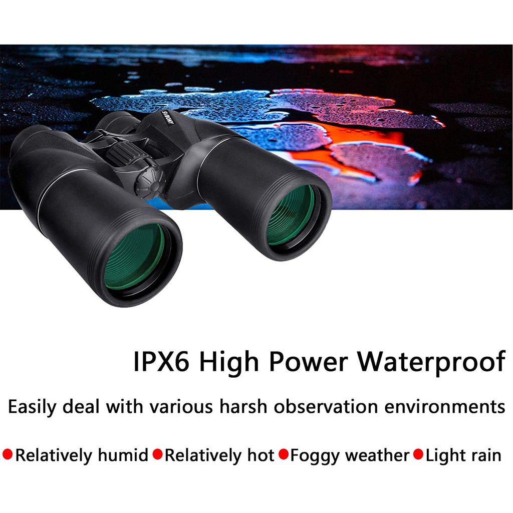 Ống Nhòm SVBONY SV206 BAK4 FMC 10x50 Kháng Nới Đi Kèm Dây Đeo Cổ Đa Năng Tiện Dụng Thích Hợp Cho Dã Ngoại | BigBuy360 - bigbuy360.vn
