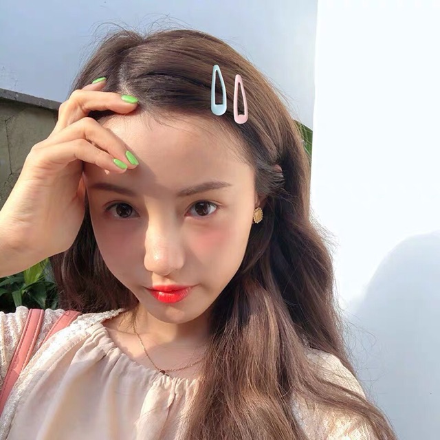 Set 6 kẹp tóc màu sắc cực dễ thương - Maben