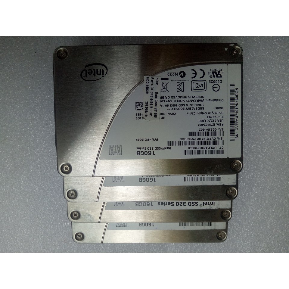 Ổ cứng laptop 2.5inch dung lượng 160GB SSD intel | BigBuy360 - bigbuy360.vn