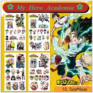 ✿ Miếng Dán Hình Xăm Tạm Thời mini series 01 my hero Academy ✿ 1 Tấm Hình Xăm Dán Tay / Chân Chống Nước Quyến Rũ