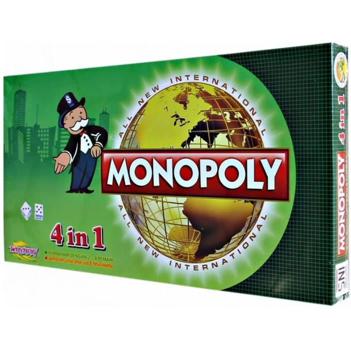 Bộ Đồ Chơi Cờ Tỷ Phú Monopoly Cho Bé