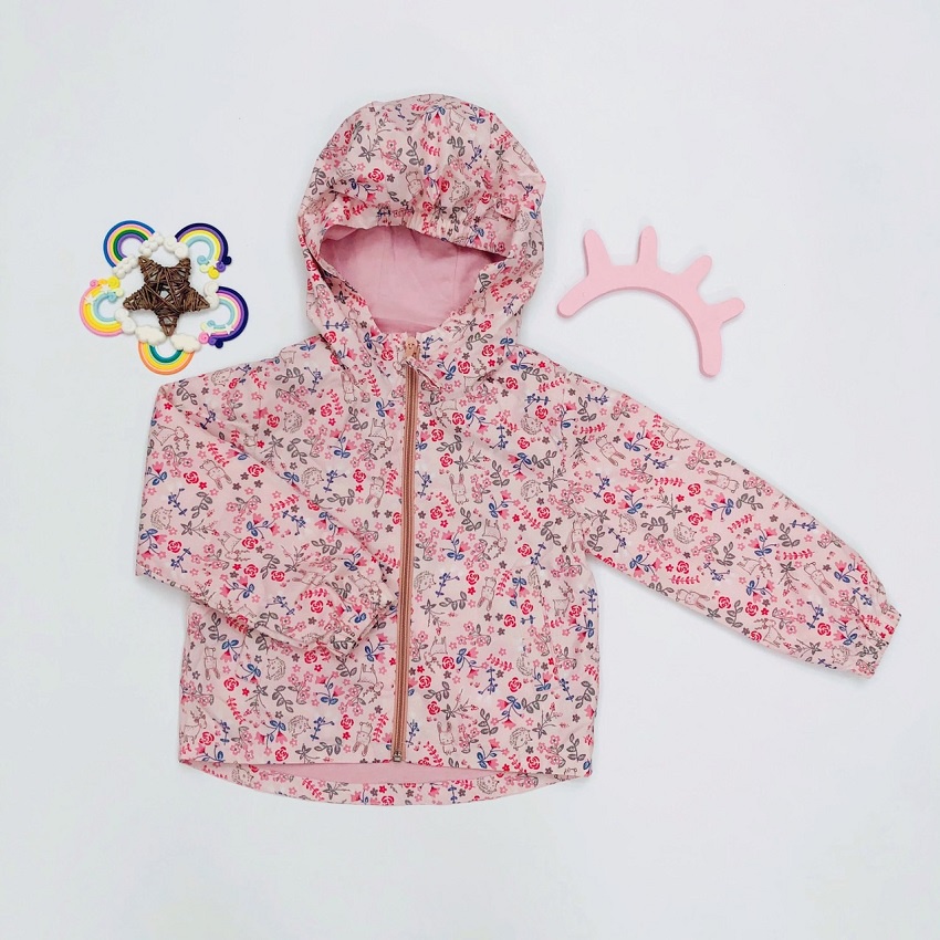 Áo khoác trẻ em, áo gió cho bé chất dày dặn 2 lớp, nhiều màu, size 6-10 - SUNKIDS