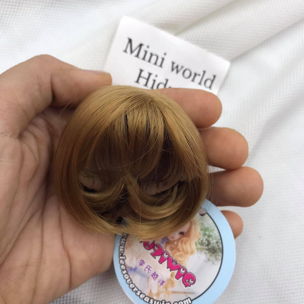 Tóc giả búp bê size 1/8. Wig Doll 1/8 BJD. Wig búp bê BJD 1/8 cần thêm thông tin về sản phẩm vui lòng liên hệ Shop