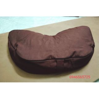 Bồ đoàn ngồi thiền chữ V ruột vỏ đậu xanh 40x60x12cm