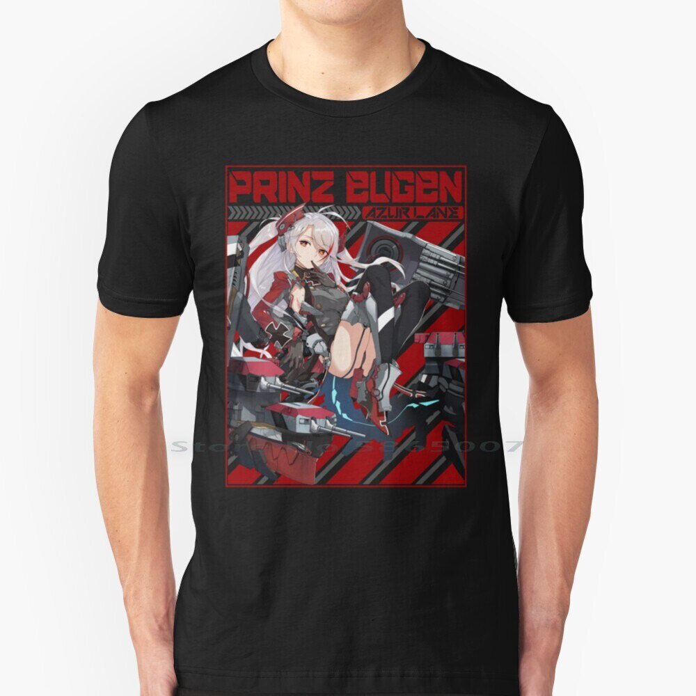 Azur Lane Prinz Eugen Áo 100% Cotton Azur Lane Waifu Azur Lane Sakura Empire Azur Royal Navy Azur La