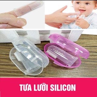 [ HÀNG CHÍNH HÃNG ] ĐÁNH TƯA LƯỠI SILICON CHO BÉ