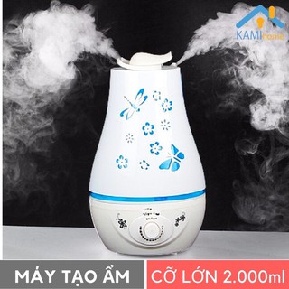 Máy tạo ẩm phun sương cỡ Lớn tạo Ion chống bụi mịn không tỏa nhiệt cho phòng >20m2 mẫu 2 Van và các mẫu khác
