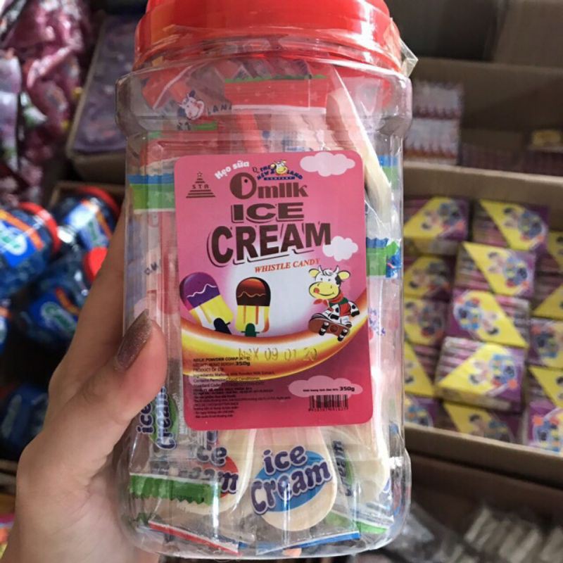 Kẹo mút hình que kem