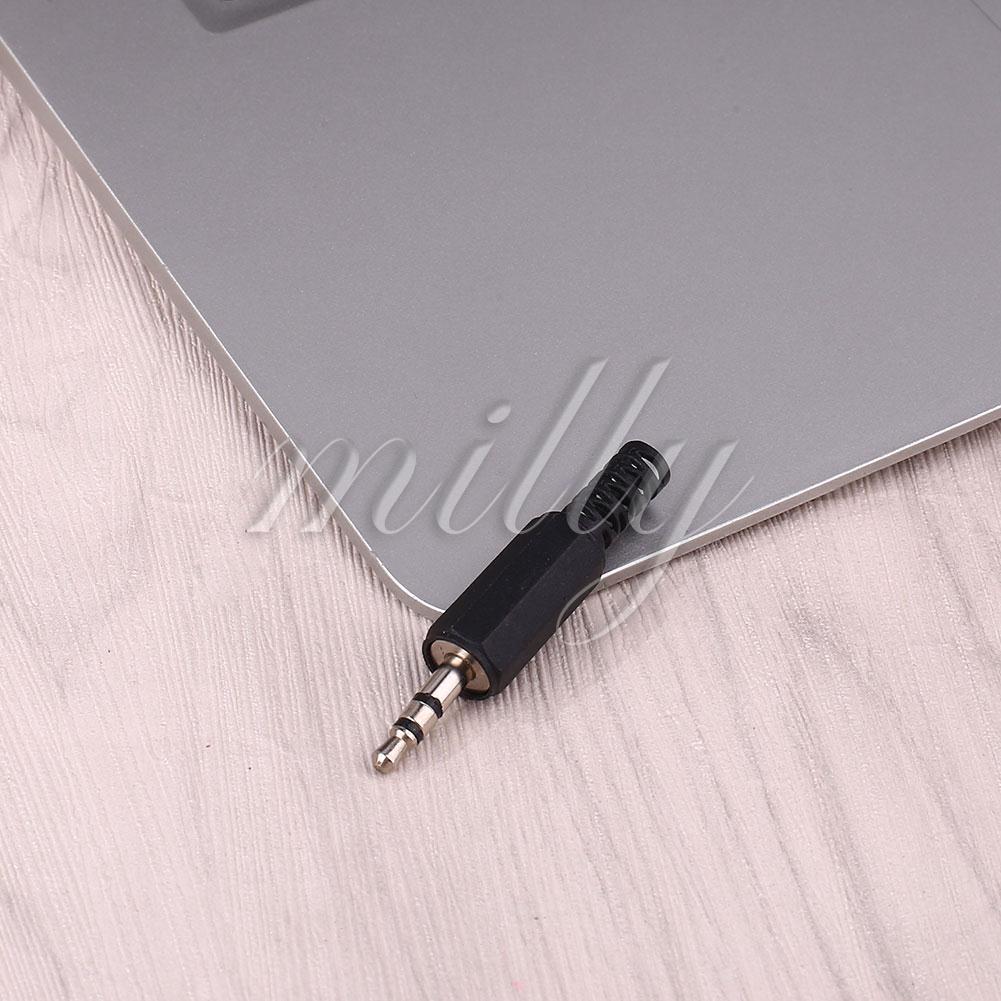 3.5mm 1/8" Male Plug Jack Port Audio Adapter Stereo For Headphone Microphone