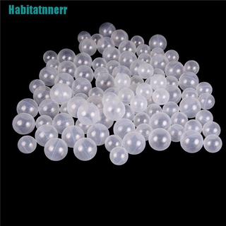 【Habitatnnerr】50pcs/lot Baby Safety Transparent White Plastic Pool Ocean Balls Funny Toys