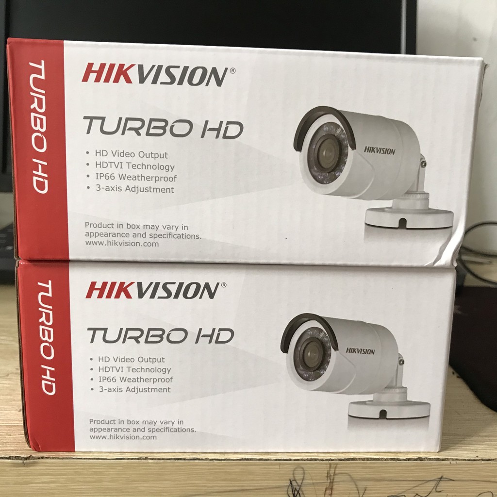 Camera thân ngoài trời độ phân giải FHD 1080P Hikvision DS-2CE16D0T-IR chính hãng
