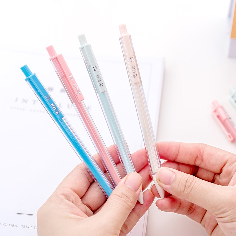 Bút Chì Bấm 0.5mm Thiết Kế Đơn Giản Sáng Tạo Tiện Dụng
