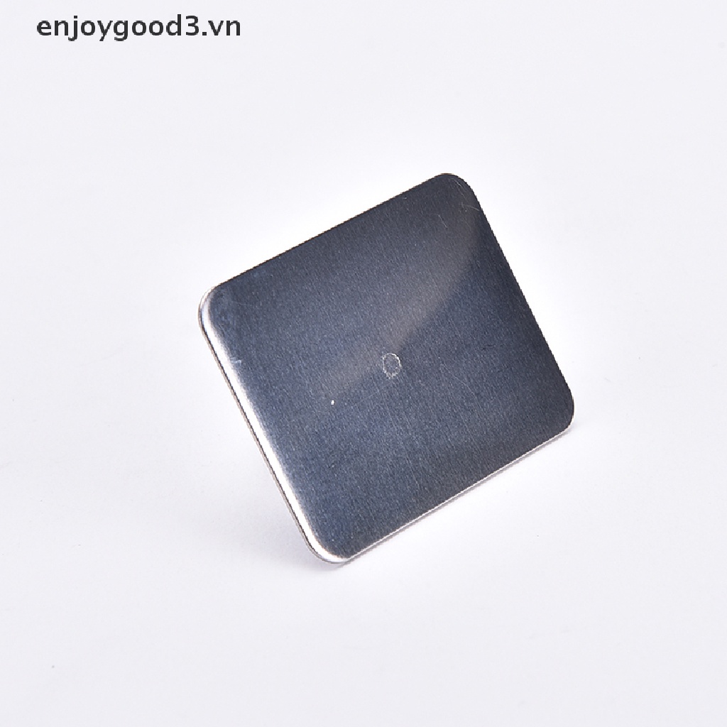 Nhẫn gắn bảng trộn màu kem nền và sơn làm móng tay bằng inox chỉnh được