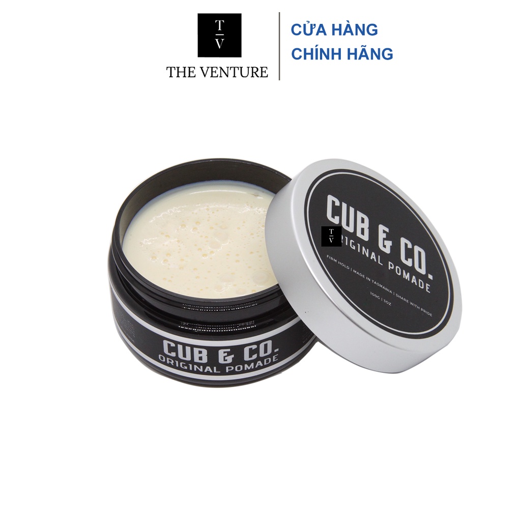 Sáp Vuốt Tóc Nam Cub &amp; Co Original Pomade Chính Hãng - 100 Gram