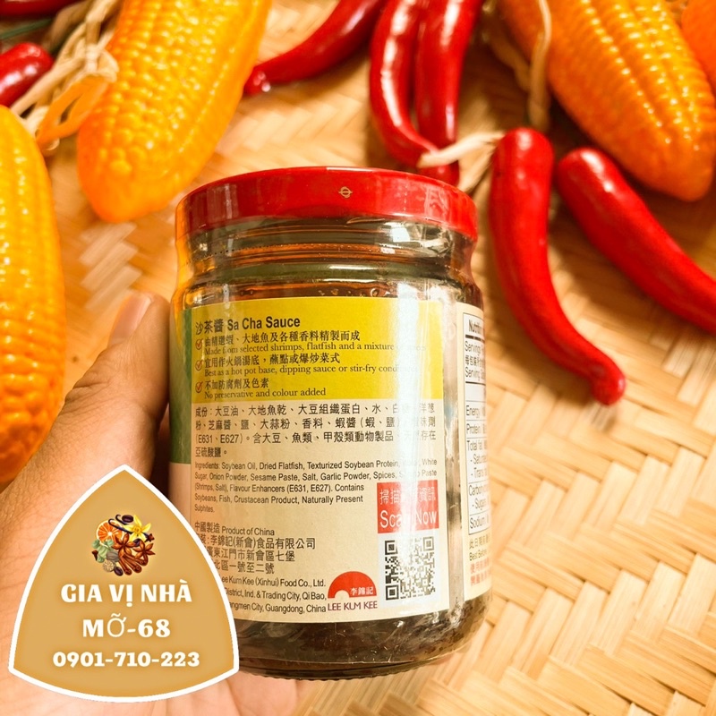 Sốt sacha Lee Kum Kee- -hủ 199GR