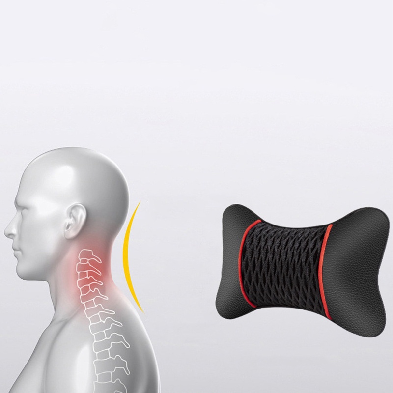 Vỏ Gối Tựa Đầu Gắn Ghế Ngồi Xe Hơi Thoải Mái