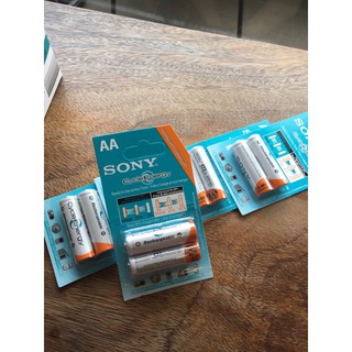 Pin sạc sony 2a 1 vỉ 2 viên combo 6 vỉ