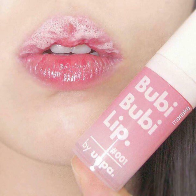 Tẩy Tế Bào Chết Môi Unpa Bubi Bubi Lip Scrub 12ml