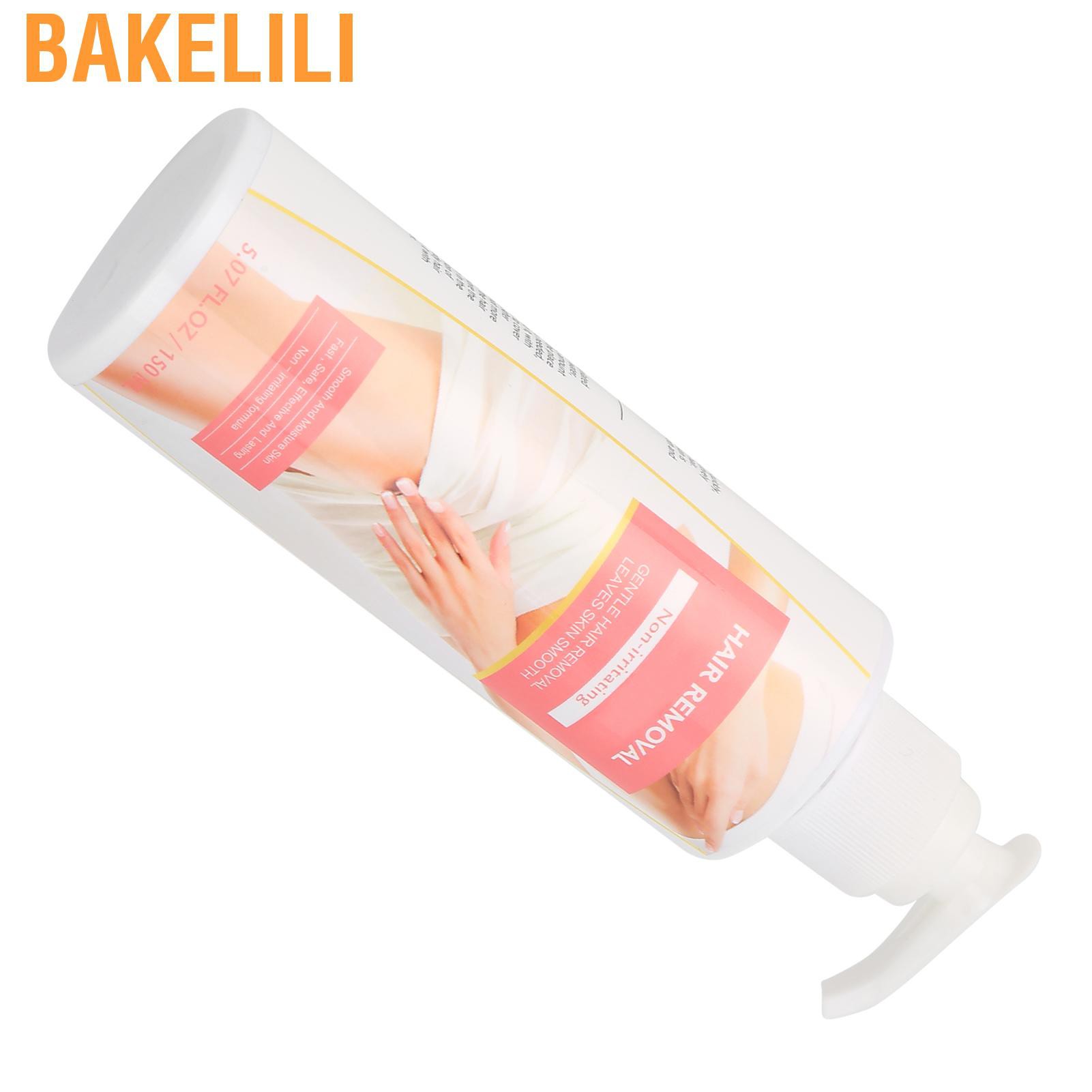 Bakelili 150ML Body Depilatory Cream Painless Hair Removal Skin‑Friendly Remover for Women Men