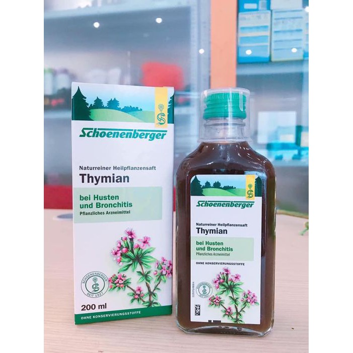 Nước ép cỏ xạ hương Thymian 200ml