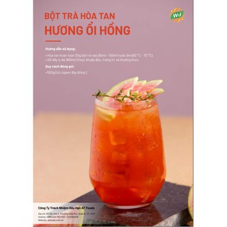 Trà Ổi Hồng Wil Hòa Tan 500g