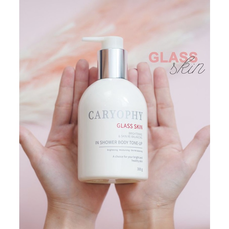 [CHÍNH HÃNG] Kem dưỡng trắng da Body Caryophy Glass Skin 300gr Hàn Quốc