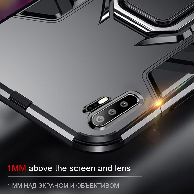 Huawei P30 Pro P20 Pro Lite Y9 Y7 Y6 2019 Pro Honor 10i Shockproof Stand Holder Ring Phone Case