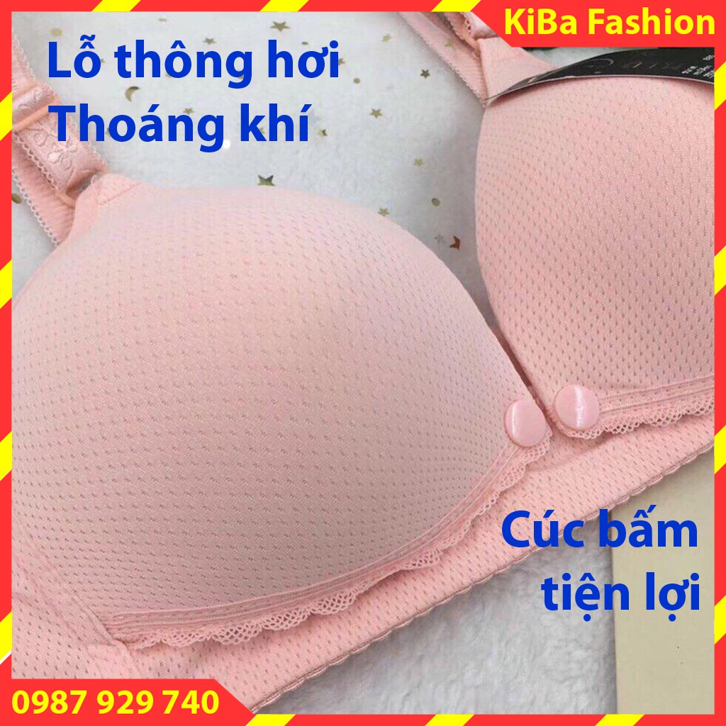 Áo cho con bú cúc bấm tiện lợi, HÀNG ĐẸP thông hơi, thoáng khí