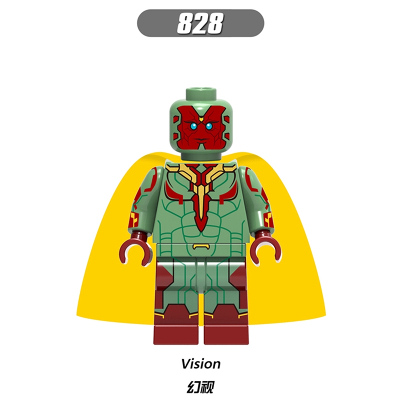 Mô hình lego lắp ghép nhân vật Doctor Strange Gamora Ebony Maw Proxima Midnight Wasp cho bé