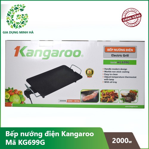 Bếp nướng điện Kangaroo KG699/ KG699G bảo hành chính hãng 12 tháng