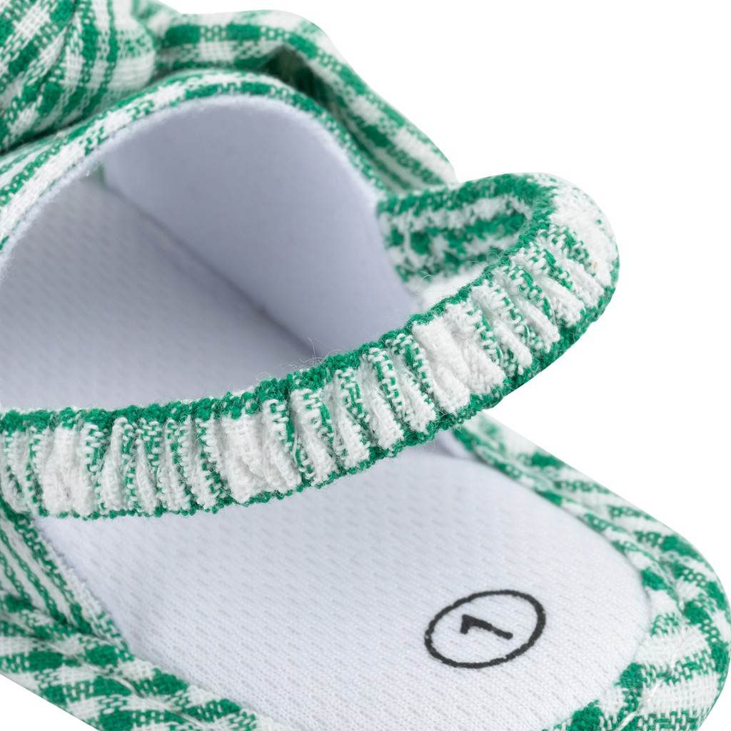 Xăng đan cotton mềm mại cho bé gái sơ sinh
