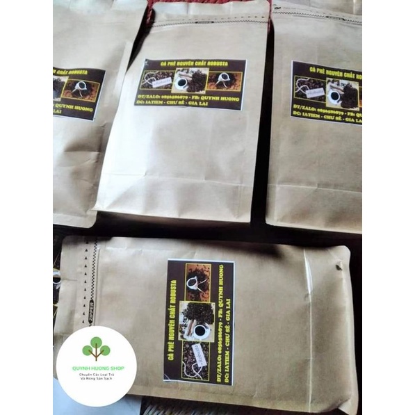 Cà phê nguyên chất robusta (500g) | BigBuy360 - bigbuy360.vn