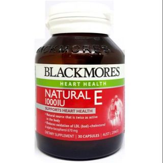 Vitamin E Blackmore 1000IU 30 viên