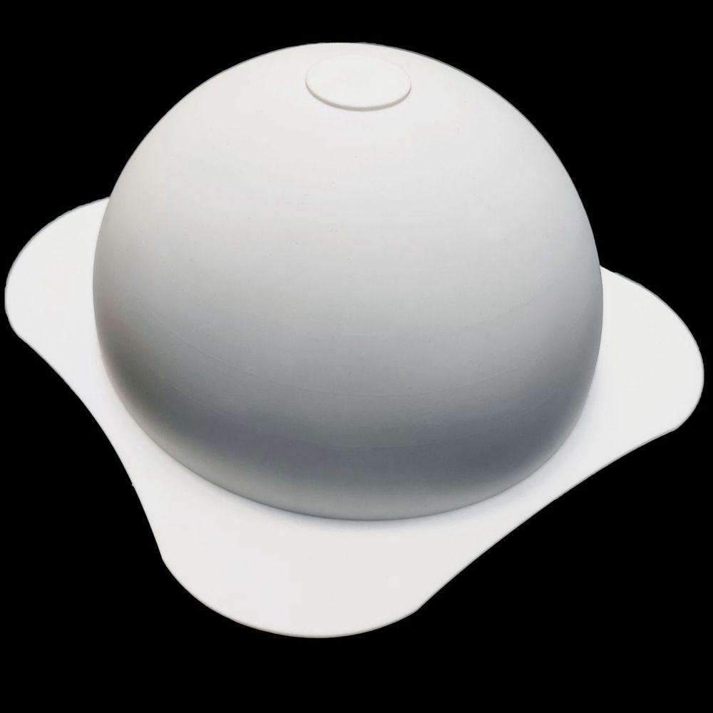 Khuôn Silicone Tạo Hình Làm Bánh Kẹo Hình Bán Cầu / Trái Tim 3D