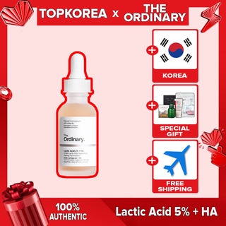 Tinh chất << The ordinary lactic acid 5% + HA 30ml >> chăm sóc da / TOPKOREA / Shipping from korea