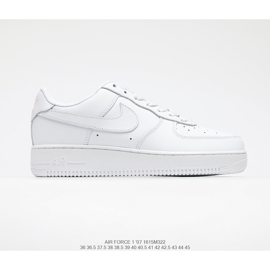 Order 1-2 Tuần + Freeship Giày Outlet Store Sneaker _Nike Air Force 1 Low ’07 "All white" MSP: 1615M3221 gaubeostore.sho