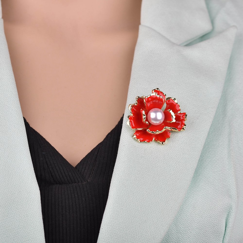 Cài áo hoa nhụy ngọc GC231