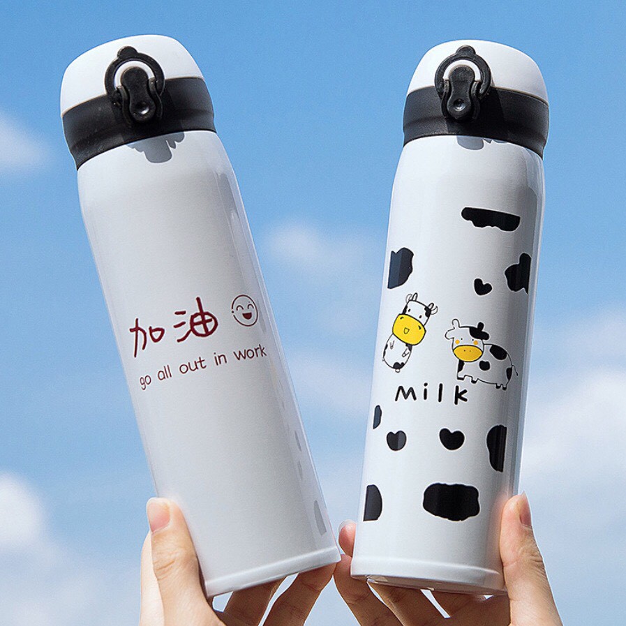 bình nước bò sữa giữ nhiệt