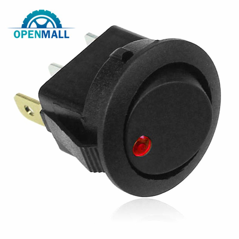 Công tắc bật/ tắt cho đèn LED xe hơi tàu thuyền 12V 3 chấu