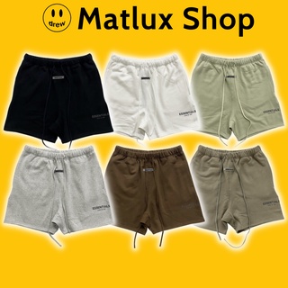 Quần đùi FEAR OF GOD FOG ESSENTIALS Short SS20 chất liệu nỉ bông cao cấp unisex form rộng oversize in chữ phản quang