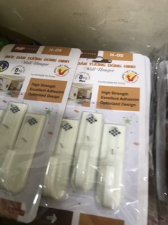 Combo 60 vĩ móc dán tường (3cái/1vĩ)