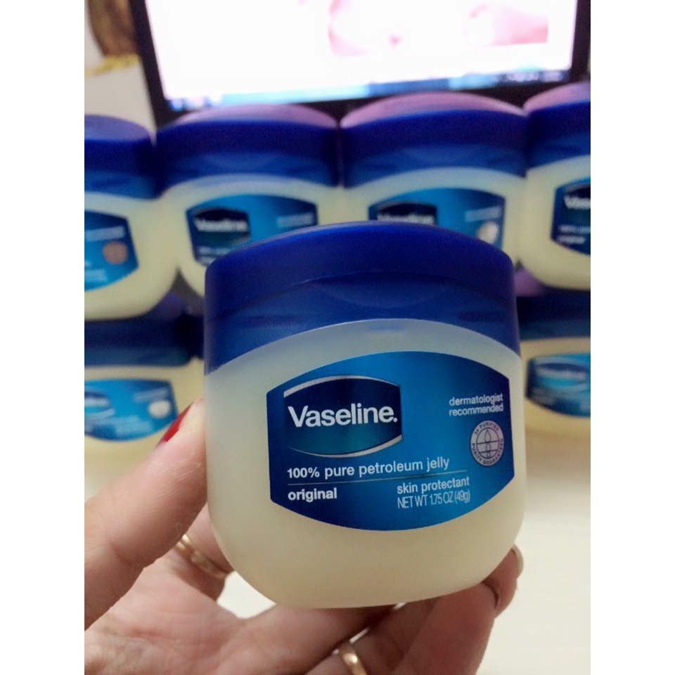 Sáp Dưỡng ẩm Vaseline 49gr (dùng dc cho mặt, môi, body)