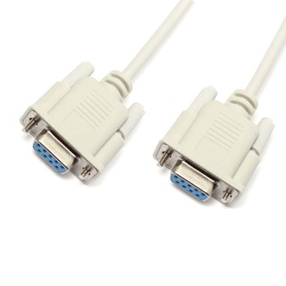 Dây cáp nối com to com db9 to db9 rs232 to rs232 2 đầu cái female to female 9 pin