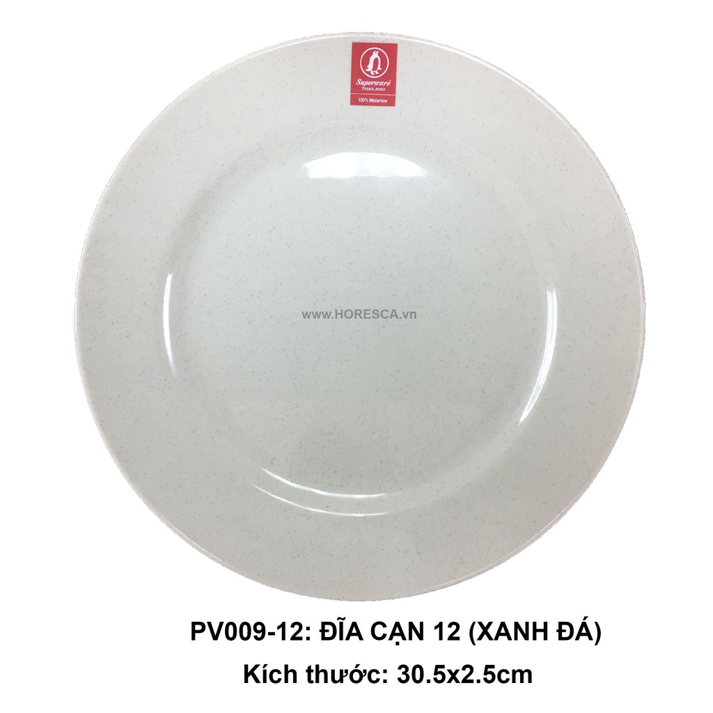 PV009-12 Dĩa Tròn 12 (xanh Đá)