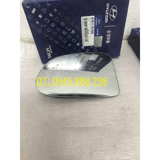 Mặt gương chiếu chiếu hậu hyundai santafe 2019 có cảnh báo vượt