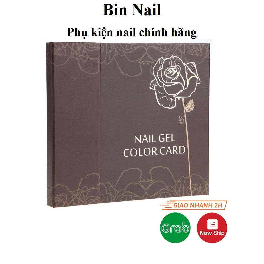 Bảng sổ gắn móng mẫu nail ( 120 ô ) (KH chọn mẫu ghi rõ màu)