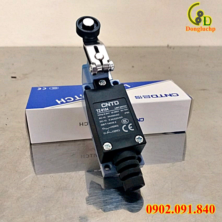 Công tắc hành trình limit switch CNTD TZ-8104 250VAC 6A 1NO + 1NC