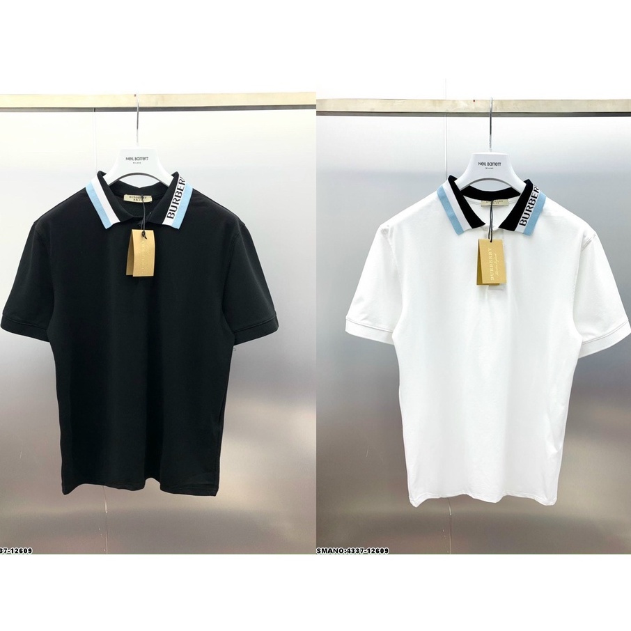 Áo thun polo BBR nam 2 màu TRẮNG / ĐEN hàng VNXK chất lượng cao cấp | LA STORE MENSWEAR