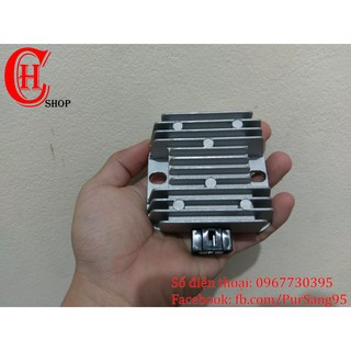 Sạc Shilan cho xe lên điện bình hoặc lắp thêm đèn trợ sáng